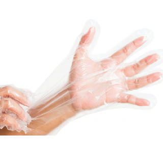 H.D.P.E μιας χρήσης Διάφανα